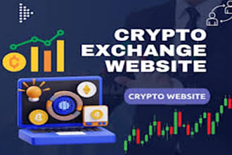 develop crypto exchange website exchange website crypto website crypto exchange