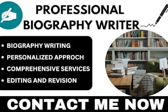 be your biography writer autobiography professional bio writer about us memoir