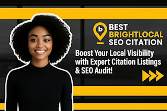 do yext brightlocal seo citation listing, local search audit report for gmb rank
