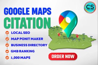 15,800 google maps citations for gmb ranking and local business SEO