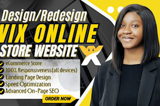 design responsive wix website design, wix ecommerce store, wix online store wix