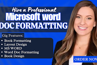 format, design or edit your microsoft word documents promptly