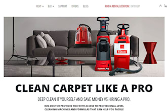 build squarespace carpet cleaning website window cleaning house mover website