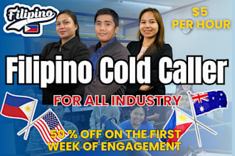 be your US cold caller and appointment setter