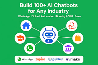 create ai voice agent whatsapp automation gupshup n8n makecom zapier cloud api
