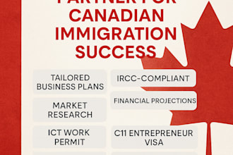 write canada ict work permit, c11 and lmia business plan