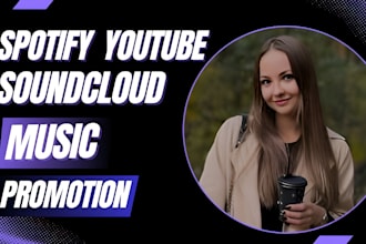 organic spotify music promotion soundcloud marketing youtube music google ads