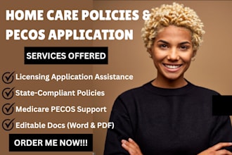 write home care home health agency policies do home healthcare application pecos