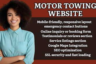 motor towing website car recovery website vehicle rescue website towing website