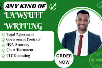 draft legal motions lawsuits complaints petitions legal appeal