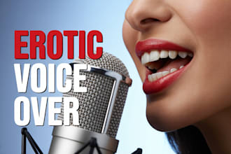 record a romantic girlfriend style voice over in soft or flirty tone 4u