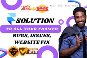 fix framer design fix framer website bugs fix bugs framer bugs cms issues seo