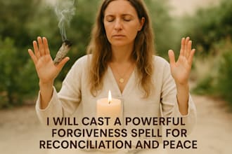 cast a powerful forgiveness spell for reconciliation and peace
