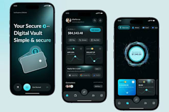 develop crypto wallet app blockchain app fintech app crypto bet app wallet app