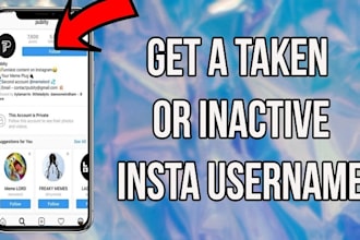help in claiming inactive or taken instagram username