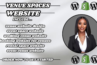 venue space website, event space website, party rental website