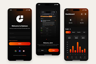 develop fintech app neobank app crypto wallet app nfc payment app trading app