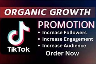 grow your tiktok followers organically and boost your engagement