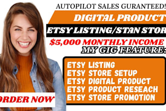 do etsy digital product design etsy shop setup an detsy digital product listing