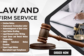 write legal notice legal demand letter legal cease and dentist notice