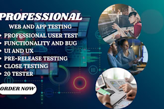 test your app google play close testing with real 12 testers, testing of website