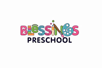 design awesome preschool logo