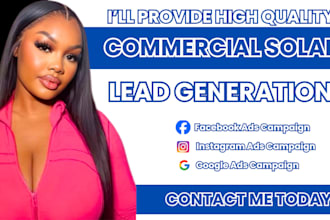 commercial solar lead commercial solar facebook ads solar google ads video ads