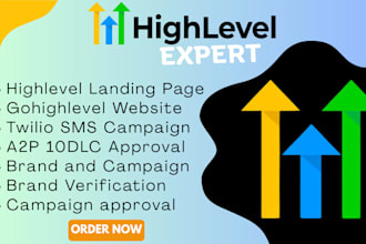gohighlevel a2p 10dlc registration twilio setup ghl a2p gohighlevel form expert