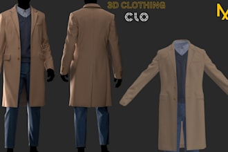 make 3d clothing game ready wears weapons fivem clothes in blender clo3d