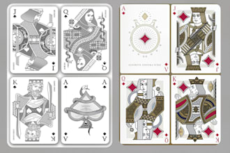 do custom poker card design poker face card art, card illustration, vector art