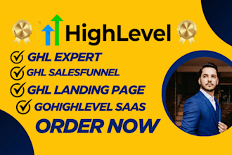 do gohighlevel restaurant landing page voice ai automation website funnel setup