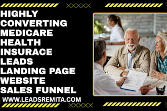 generate health insurance leads medicare landing page health insurance website