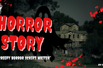 write creepy horror stories or viral youtube short scripts