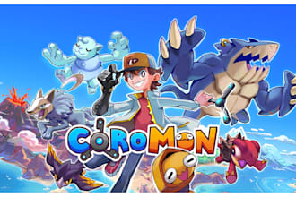 do steam capsule art game ui page environment banner character concept design