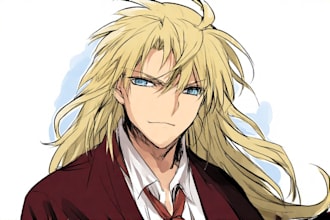 draw anime, manga or game characters
