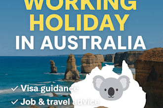 guide you through your australia working holiday visa process