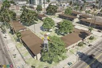 do custom fivem hood, map, cars, props, fivem hood, custom hood for fivem server