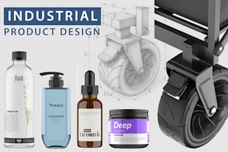 do realistic 3d product rendering of your products