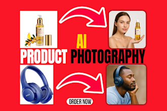 generate product photography images with ai and models