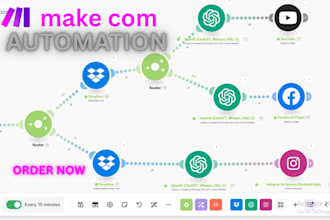 set up make com automation, make com, make com expert, make expert, made com