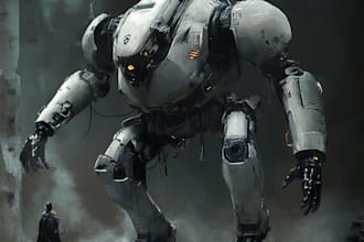 draw gundam, transformer, robot, armor, mecha
