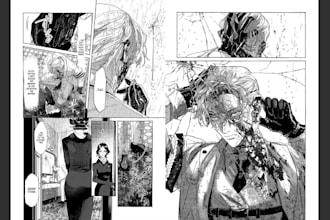 draw custom anime manga comic page fan art nsfw anime art style illustration