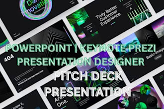 do presentation design on powerpoint keynote canva prezi google slides