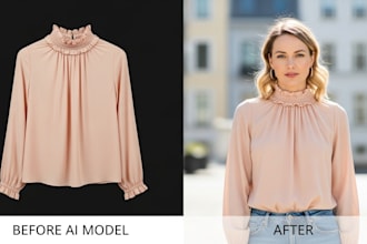 make realistic ai fashion model photos, loungewear, sewing patterns, activewear