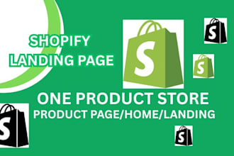 build one product shopify store product landing page by pagefly zipify gempages
