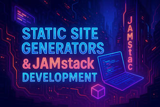 fast static website development with nextjs or react jamstack expert