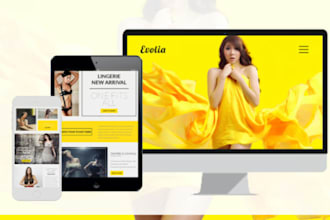 design a modern shopify clothing store streetwear brand website, fashion store