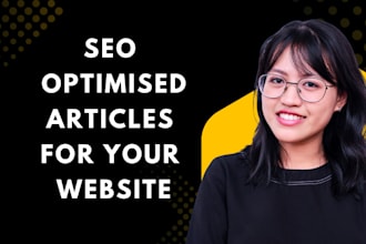 write or rewrite seo optimized article for your website