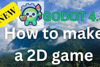 build 2d game design using godot engine and renpy engine, prototype engine 3 4