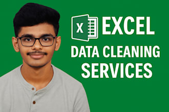 clean, format, merge, split excel data